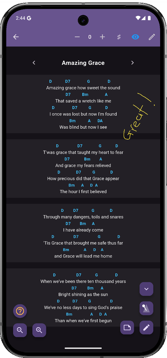 Larky Chord Screenshot 2